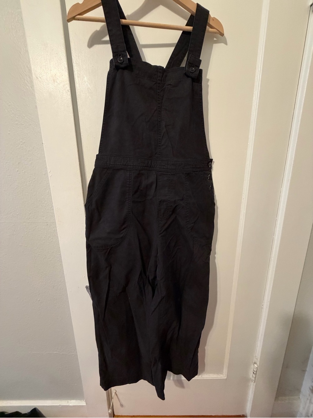 PATAGONIA | Black/Blue Women's Cotton Overalls Jumpsuit